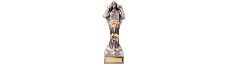 FALCON BOXING LEGEND RESIN TROPHY - 4 SIZES - 15CM - 24CM